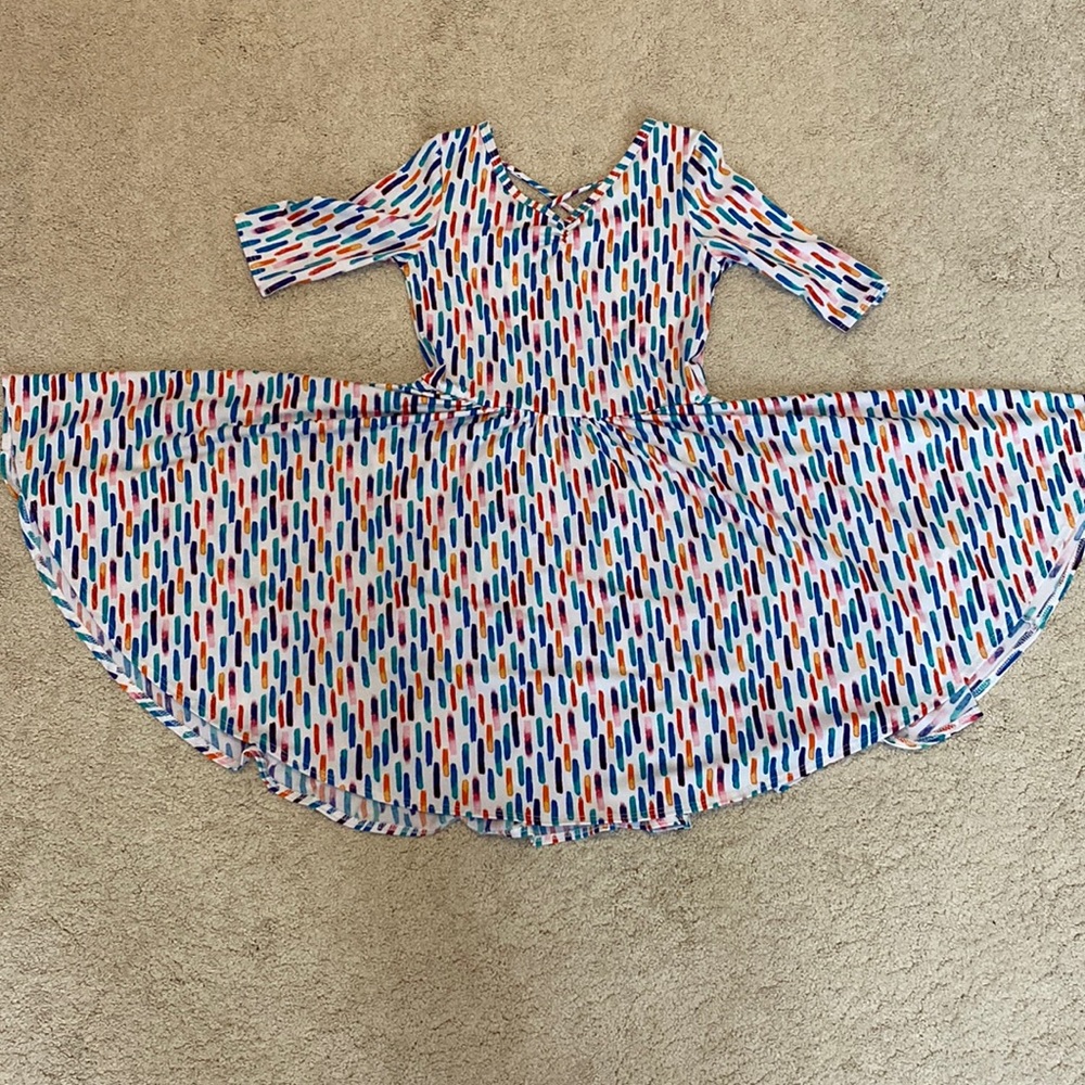 Dot Dot Smile multi-colored ballerina dress